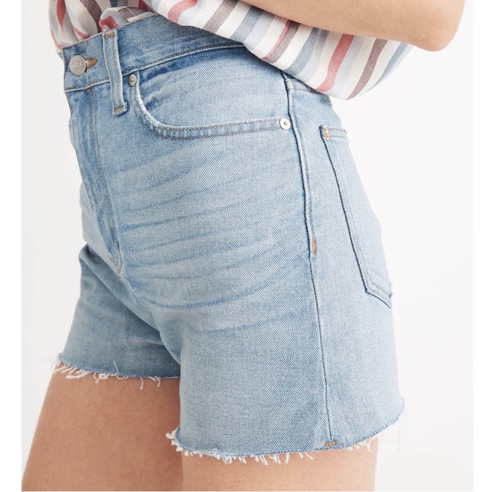 New Madewell The Perfect Jean Short in Bowman Wash - Picture 2 of 11